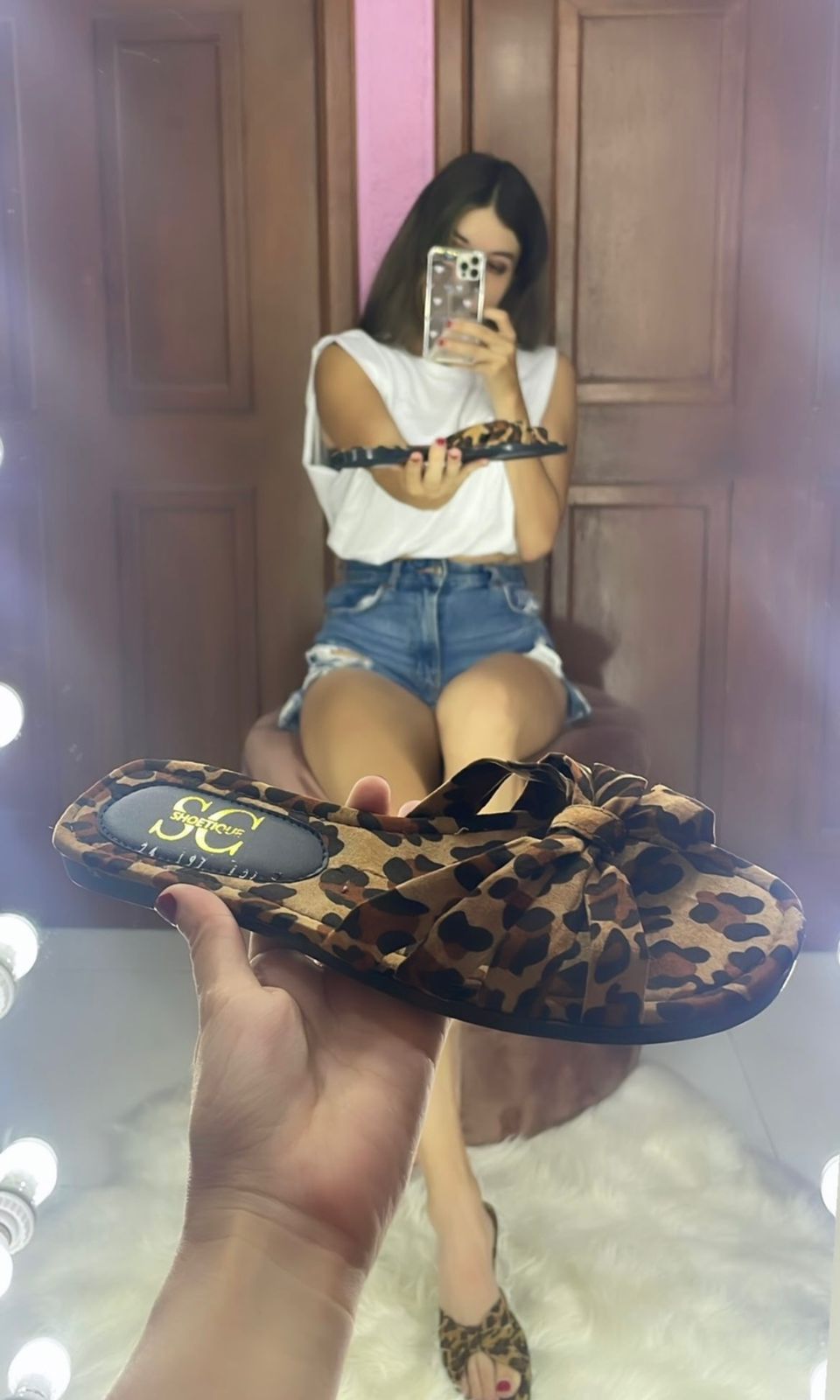 Sandalias Leopardo